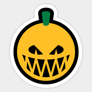 Halloween Pumpkin (Jack O’Lantern / Emoji / 2C) Sticker